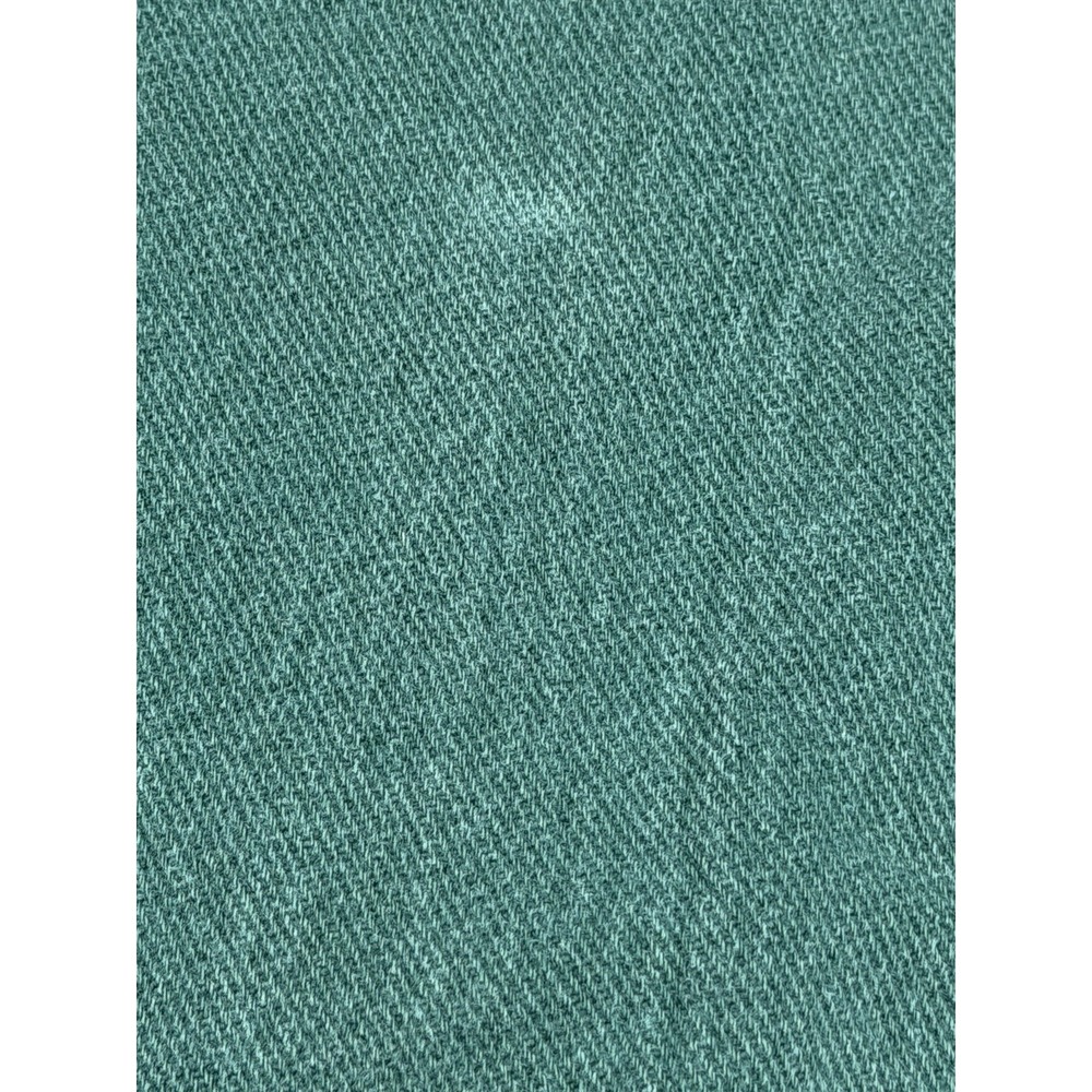 Vintage 90s Bonjour Tradition 22/24 Sweatshirt Plaid Distressed Green No Stretch - Picture 5 of 15